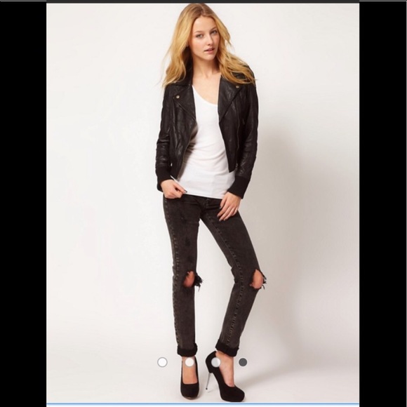 HOST PICK🌸 Barneys Original Leather Biker Jacket - Picture 2 of 16